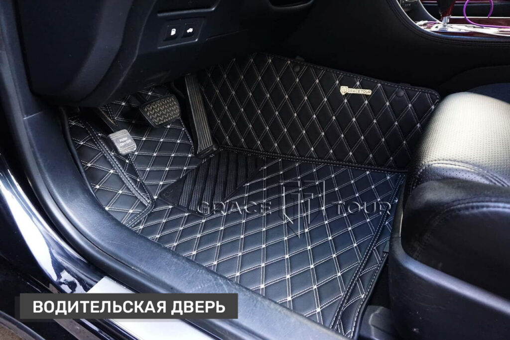 Автомобильные коврики 3D из экокожи для Lexus GS