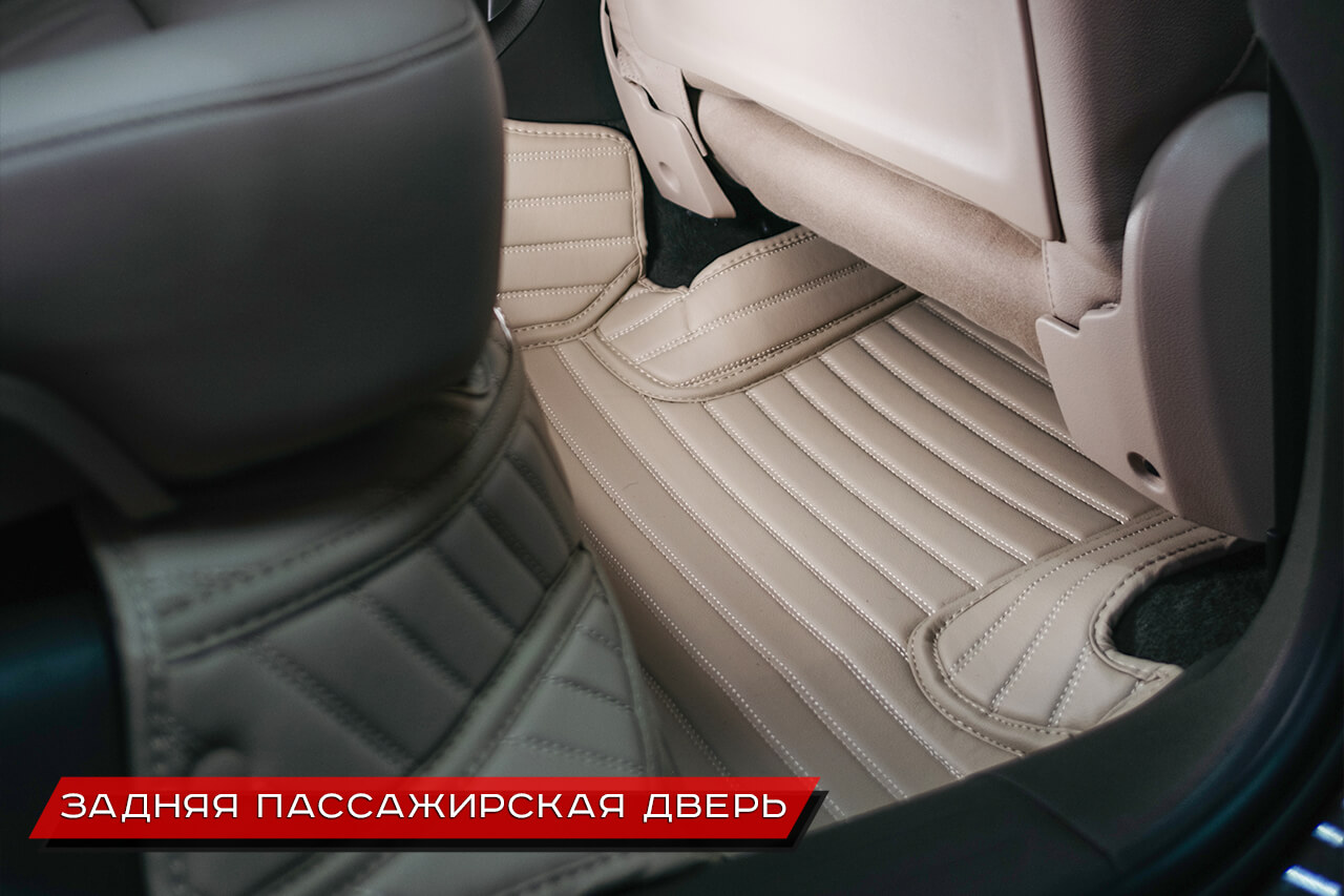 Автомобильные коврики 3D для Audi Q5 в салон и багажник