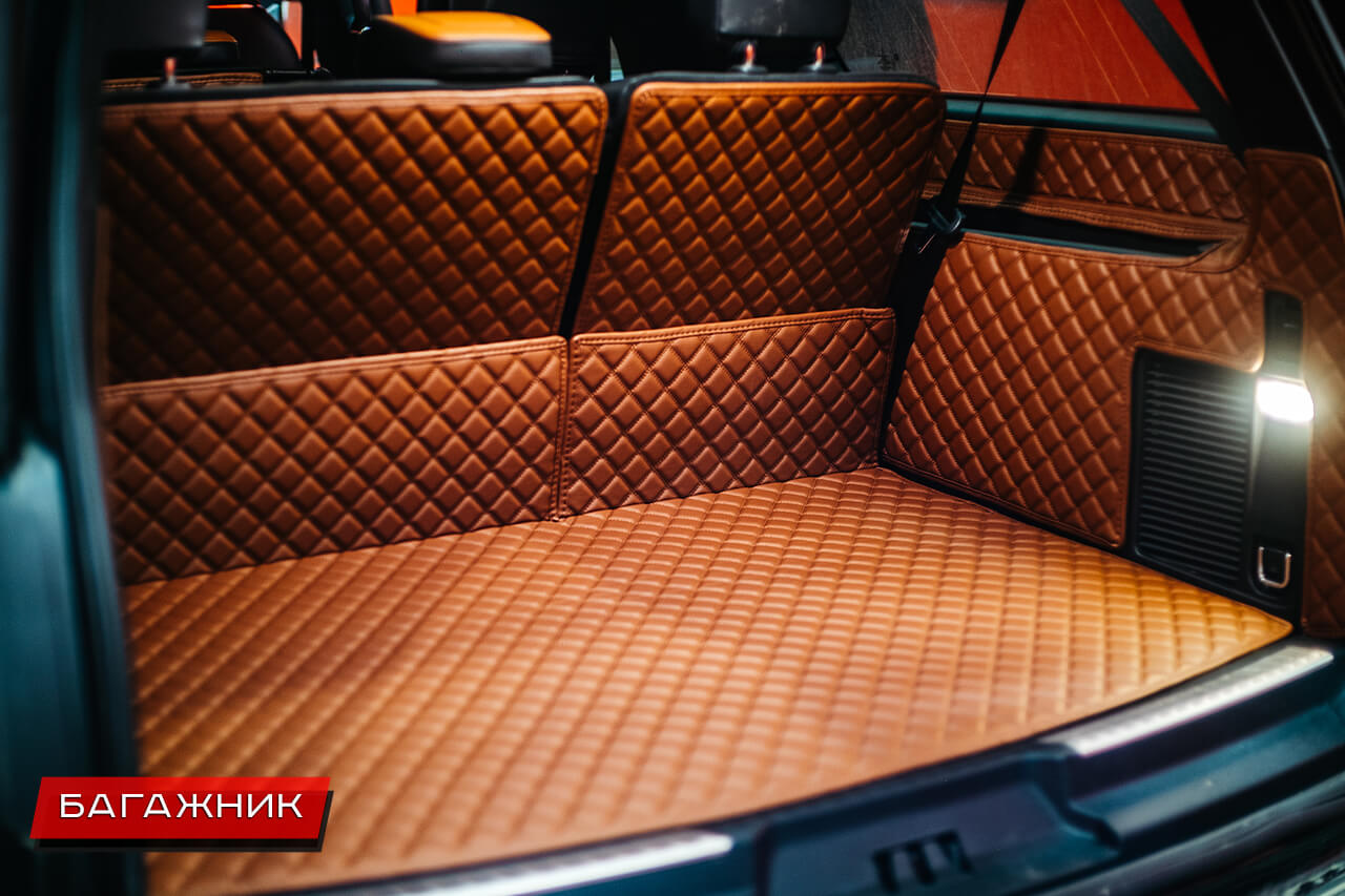 Автомобильные коврики 3D для Lincoln в багажник