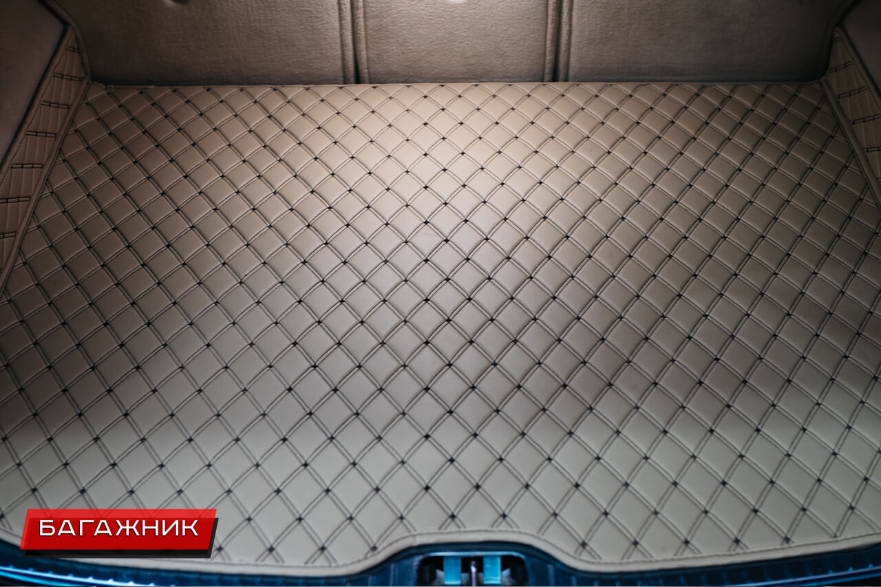 Автомобильные коврики 3D в багажник Volvo XC60